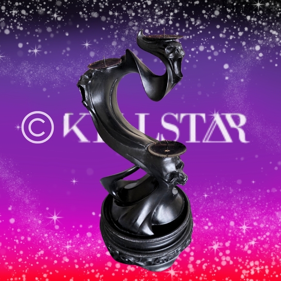 Killstar Other - Killstar Soul Smoke Candelabrum Gothic Candle Holder